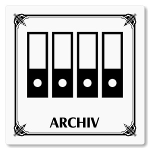 Archiv, 80x80mm, bílá, Nebraska